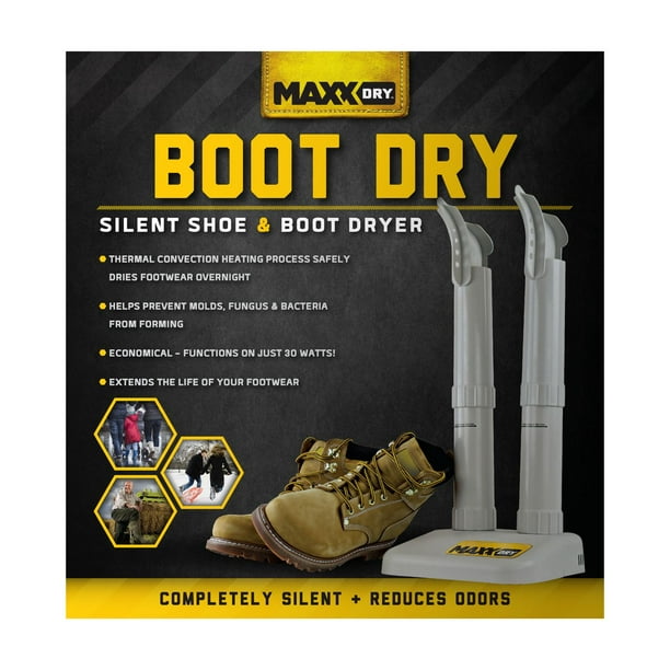 Séchoir silencieux pour chaussures Boot Dry de MaxxDry