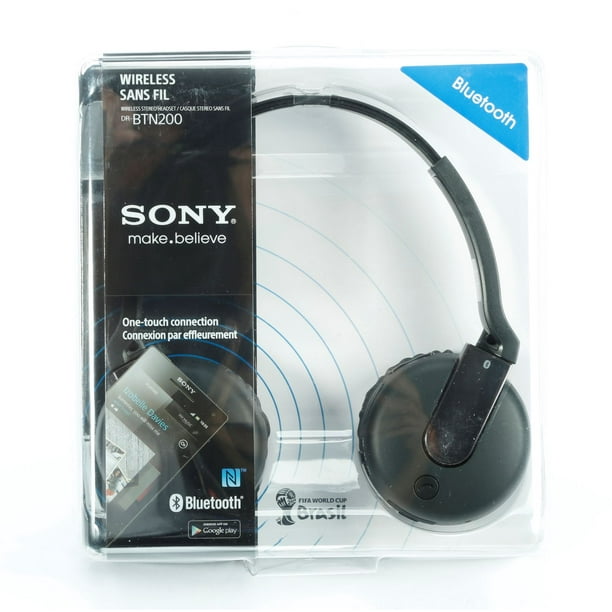 Casque stéréo sans fil de Sony DR-BTN200