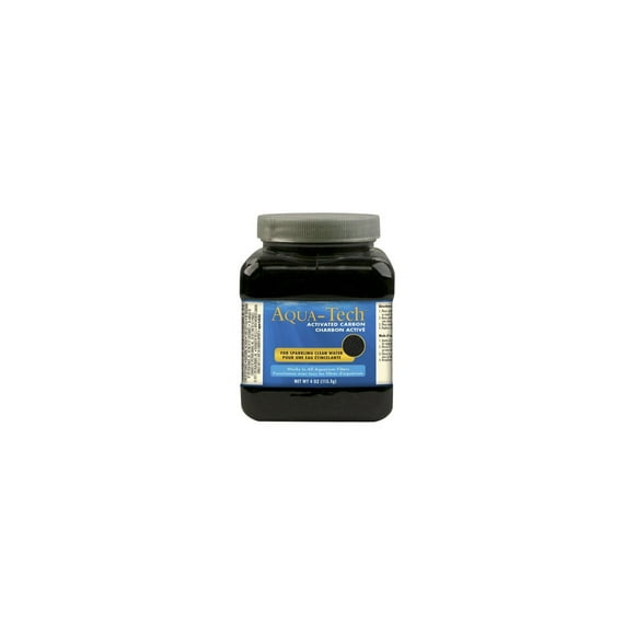 Aqua-Tech Activated Carbon Aquarium Filter Water Cleaner, 9 oz