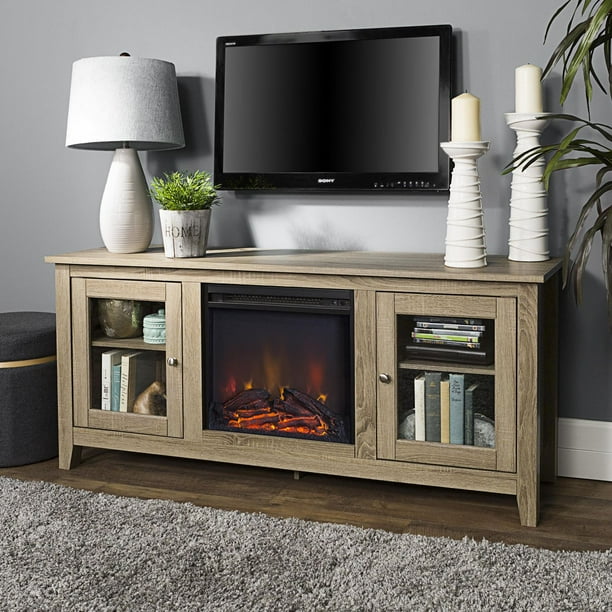 Manor Park Traditional Fireplace TV Stand for TV's up to 64" Multiple