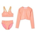 thumbnail image 1 of George Girls' Swim 3-Piece Set, 1 of 2