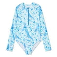 thumbnail image 1 of George Girls' Rash Guard 1-Piece, 1 of 2