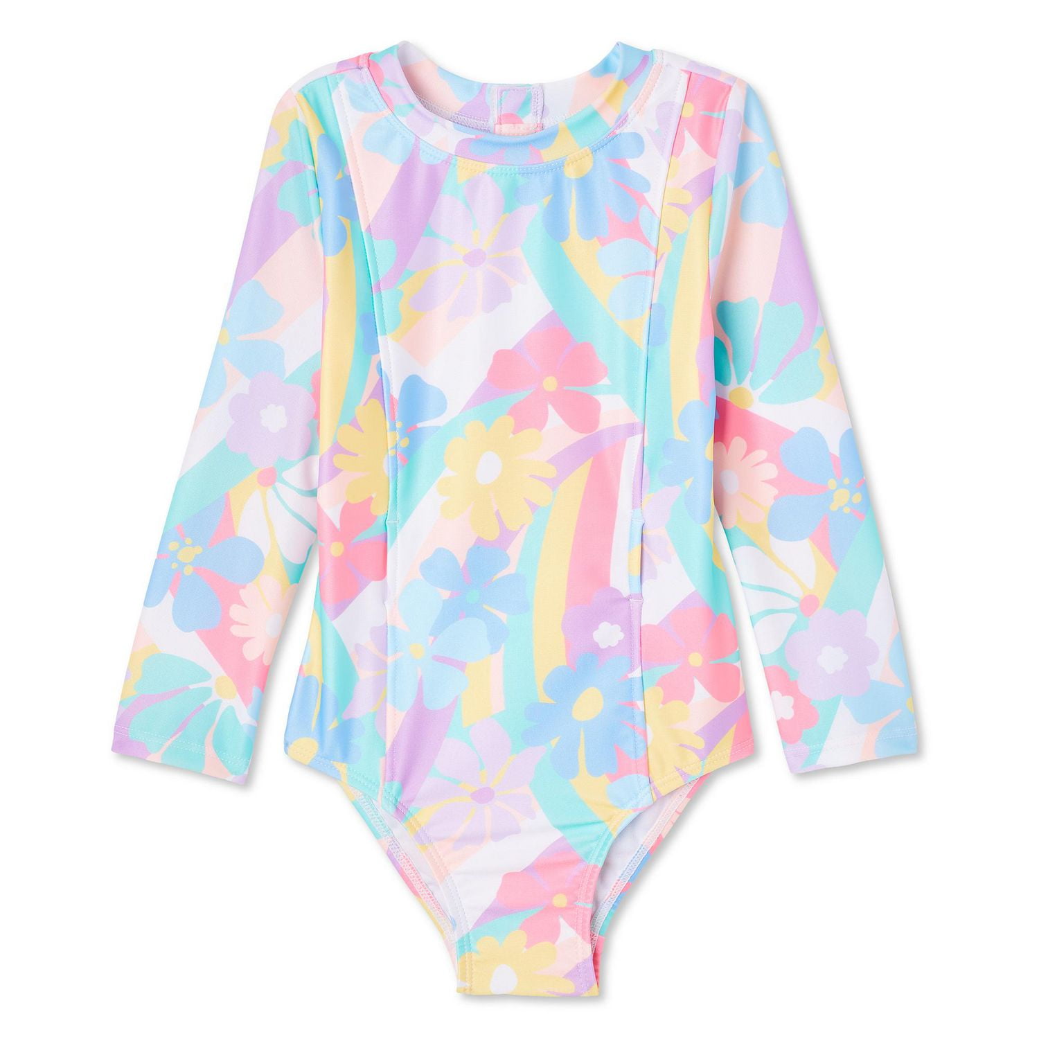 George Toddler Girls' Adaptive Rash Guard 1-Piece