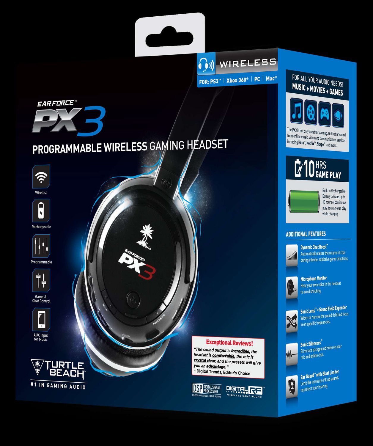 goedkeuren wat betreft Gewend Turtle Beach Ear Force PX3 Gaming Headset (PS3 and Xbox 360) at Walmart.ca  | Walmart Canada