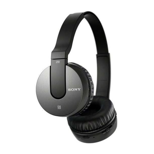 Casque d'écoute supra-auriculaire Bluetooth à réduction de bruit de Sony, MDR-ZX550BN - noir