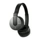 Casque d'écoute supra-auriculaire Bluetooth à réduction de bruit de Sony, MDR-ZX550BN - noir – image 1 sur 3