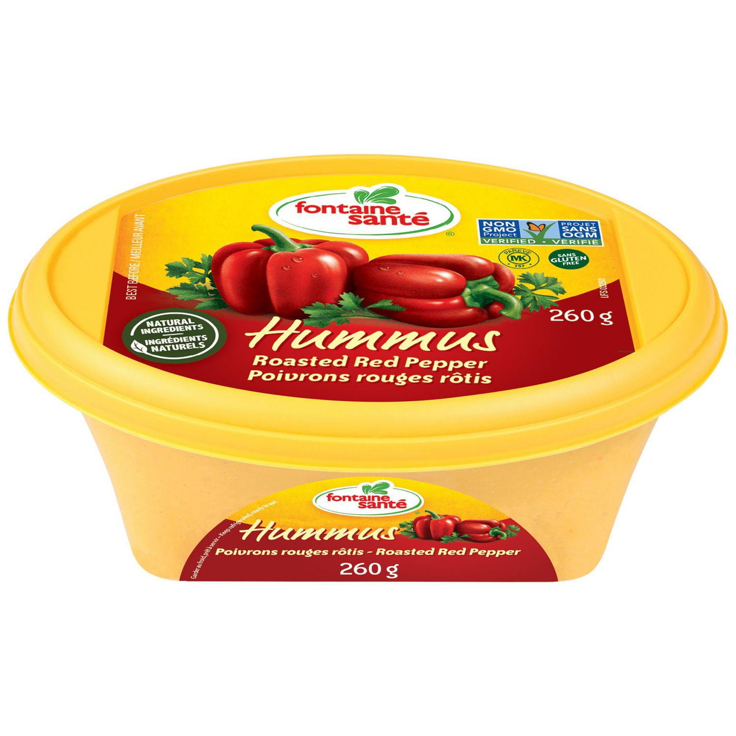 Fontaine Santé Hummus Roasted Red Pepper Walmart Canada