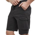 thumbnail image 4 of George Men's Flex Waistband Cargo Short, 4 of 6