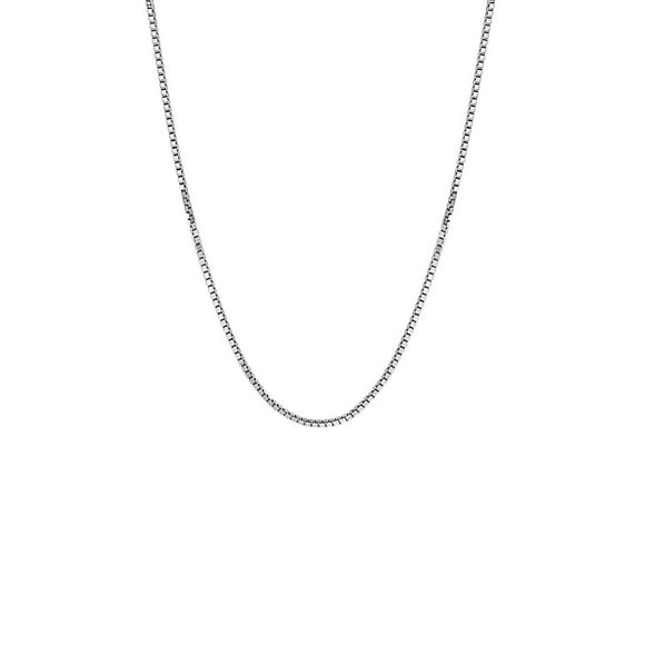 Luxury Designs 16” unisex Sterling Silver Box link chain