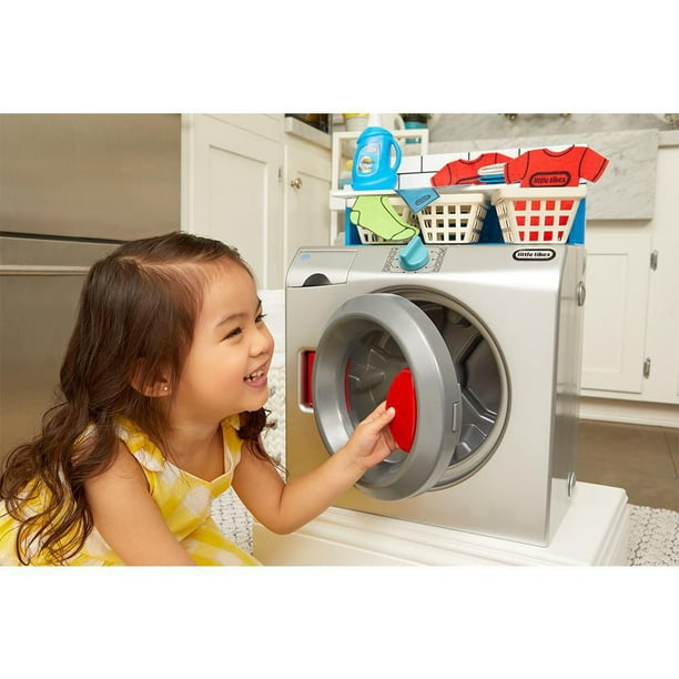 Machine à laver avec sons réalistes - Jouet enfant ménage