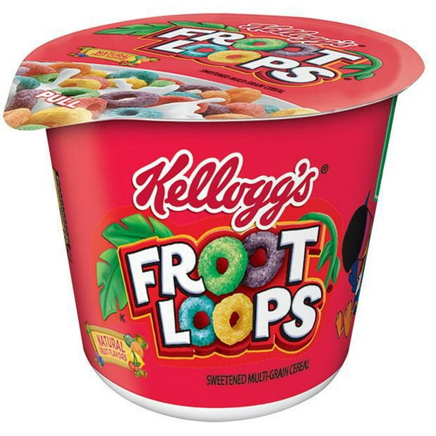 Kellogg's Froot Loops Cereal Family Size 480 g 