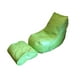 Boscoman Vinyl Bean bag Lounger with Footrest - image 2 of 2