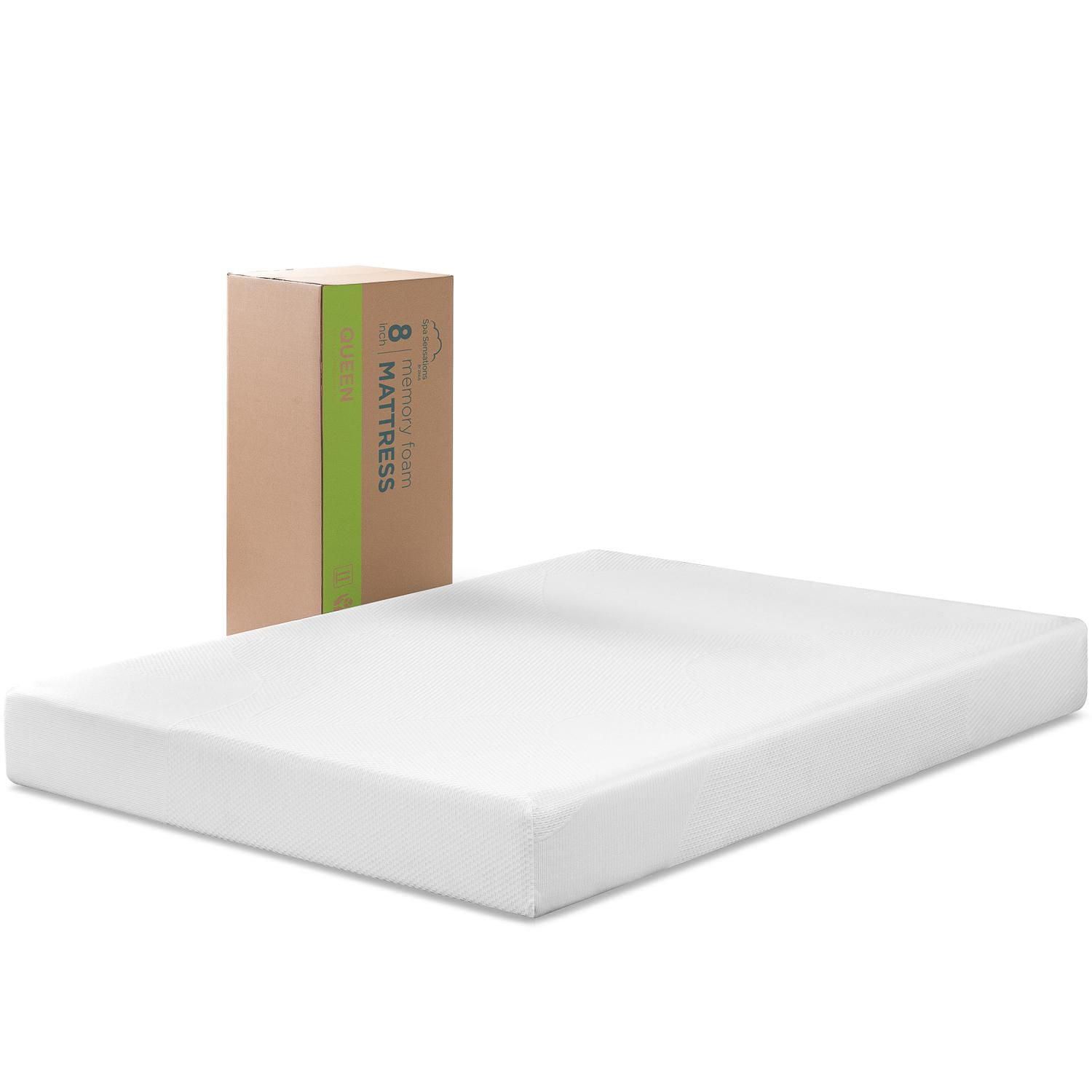 Zinus 8 inch memory deals foam mattress walmart