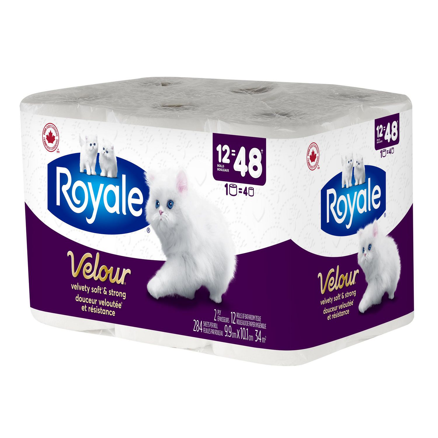 Royale Velour Plush And Thick Toilet Paper Double Rolls (24PK) - Concord  Foods, Toronto/GTA Grocery Delivery