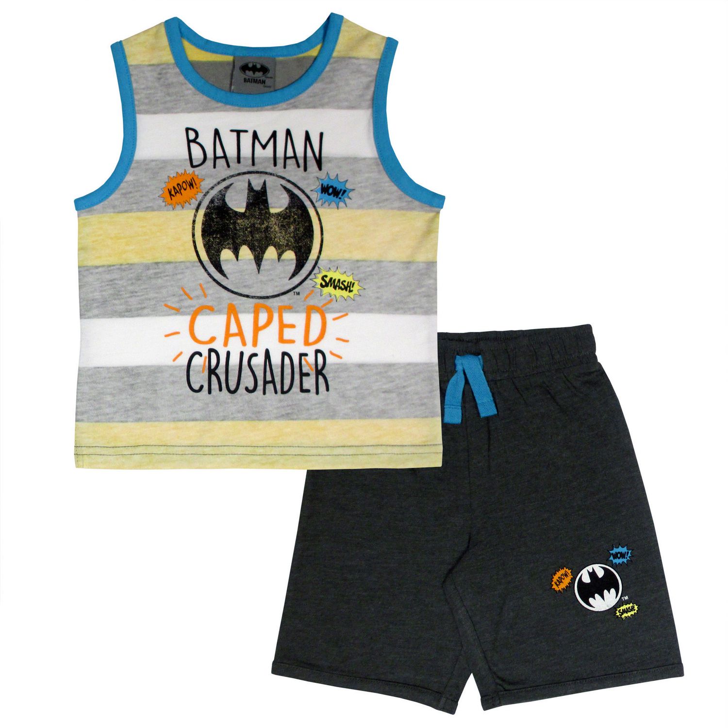 Batman Top And Shorts Set