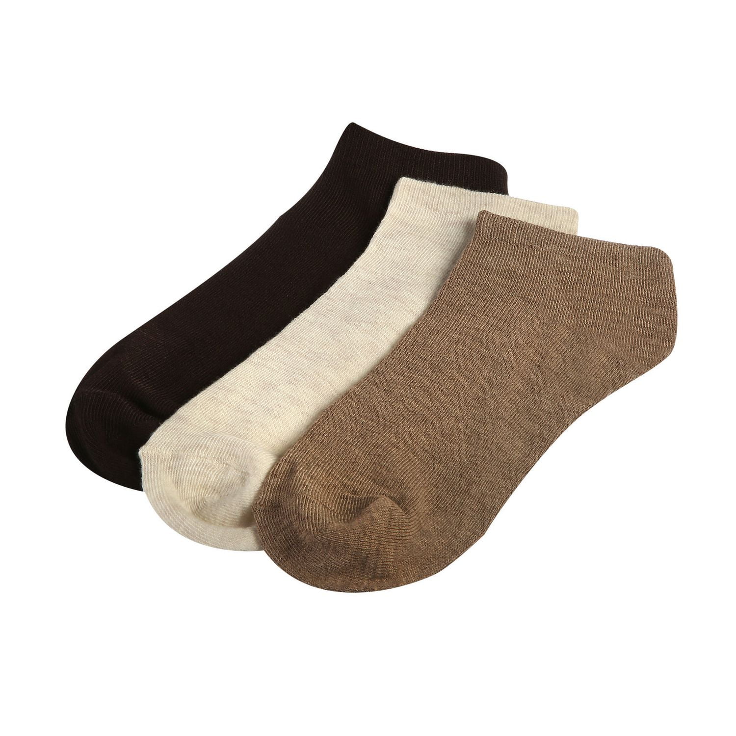 Socquettes courtes George pour femmes en paq. de 3 paires Pointures 4 à 10