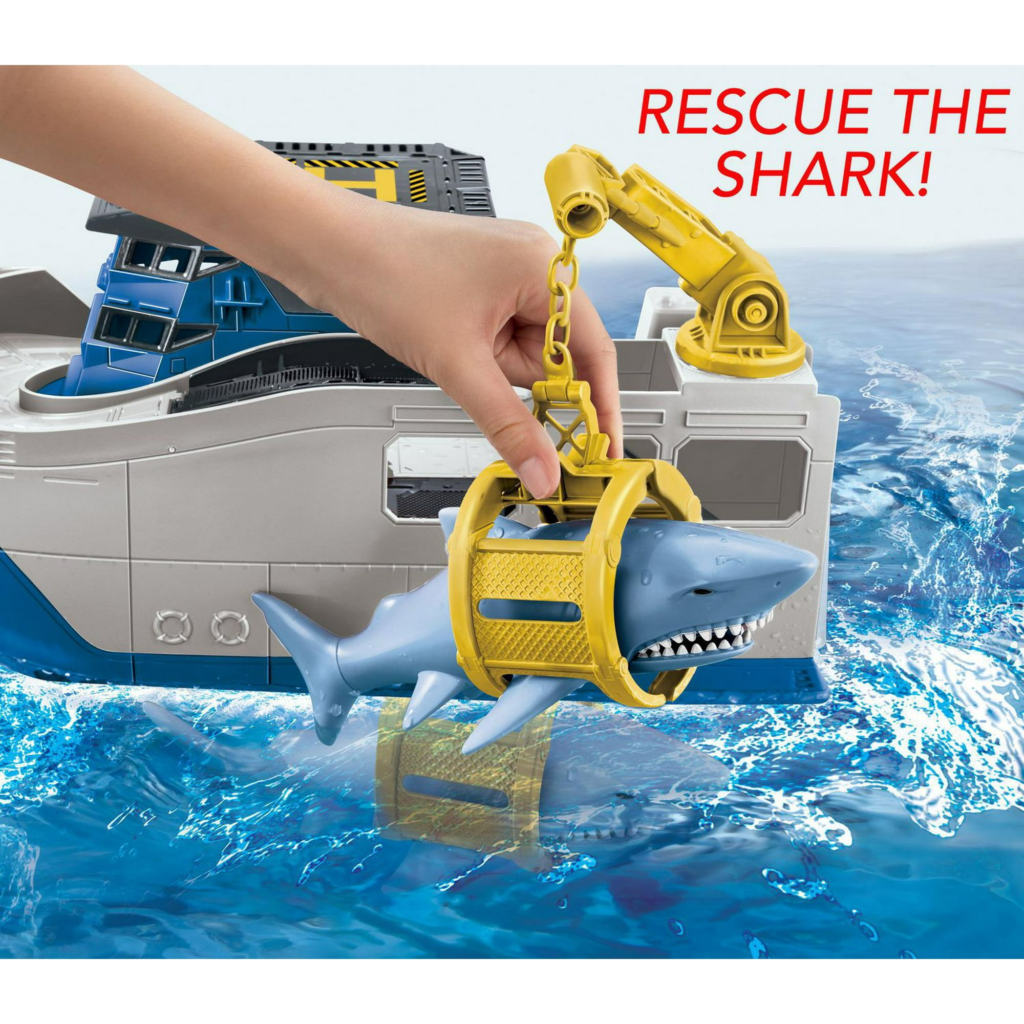 Matchbox Marine Rescue Shark Ship 