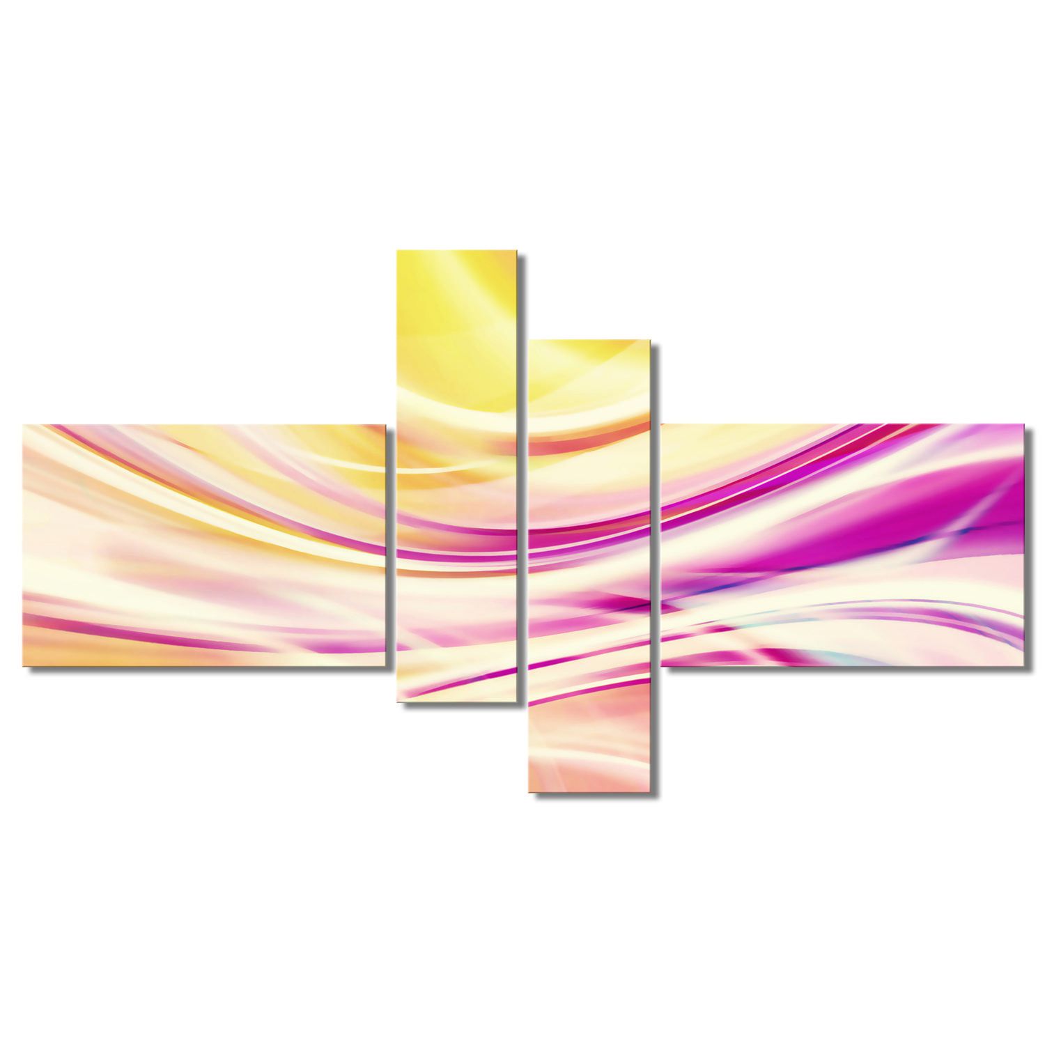 Design Art Candy Stripes Canvas Wall Art Walmart Canada