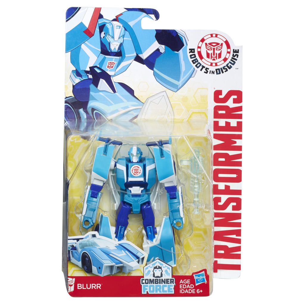 Transformers Robots in Disguise Combineur Force Warrior Class blurr 