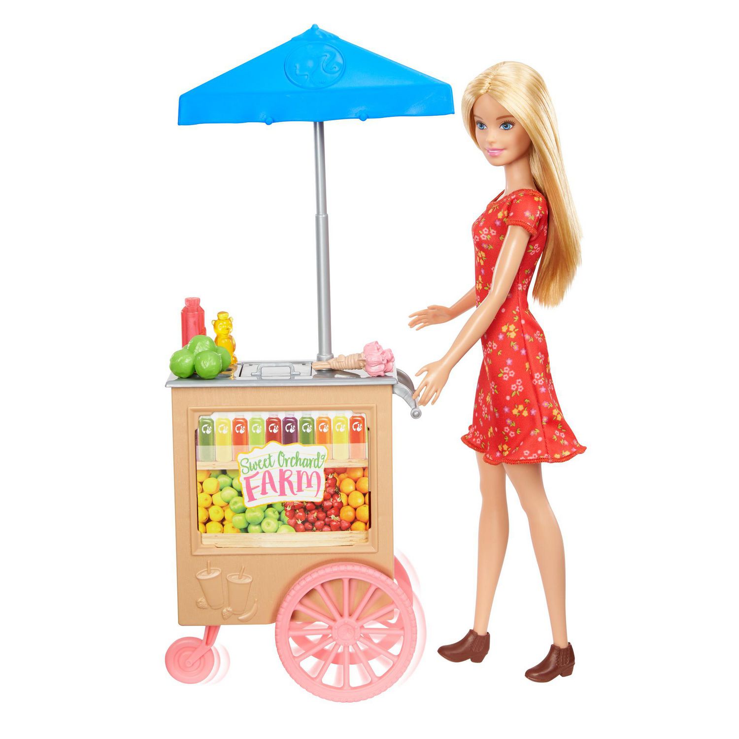 Barbie Sweet Orchard Farm Farmers Market Playset with Barbie Doll
