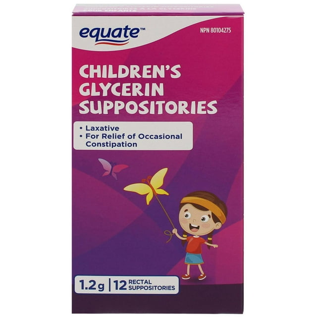 Equate Children's Glycerin Suppositories