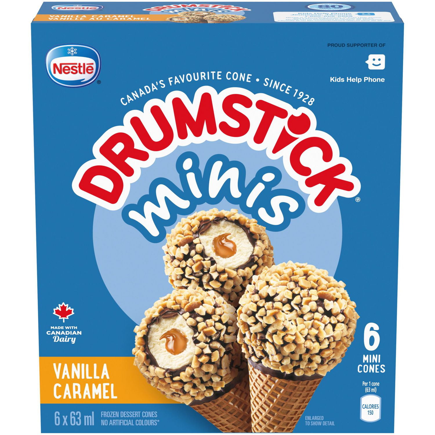 NESTLÉ® DRUMSTICK® Minis Vanilla Caramel 6Pack Walmart Canada