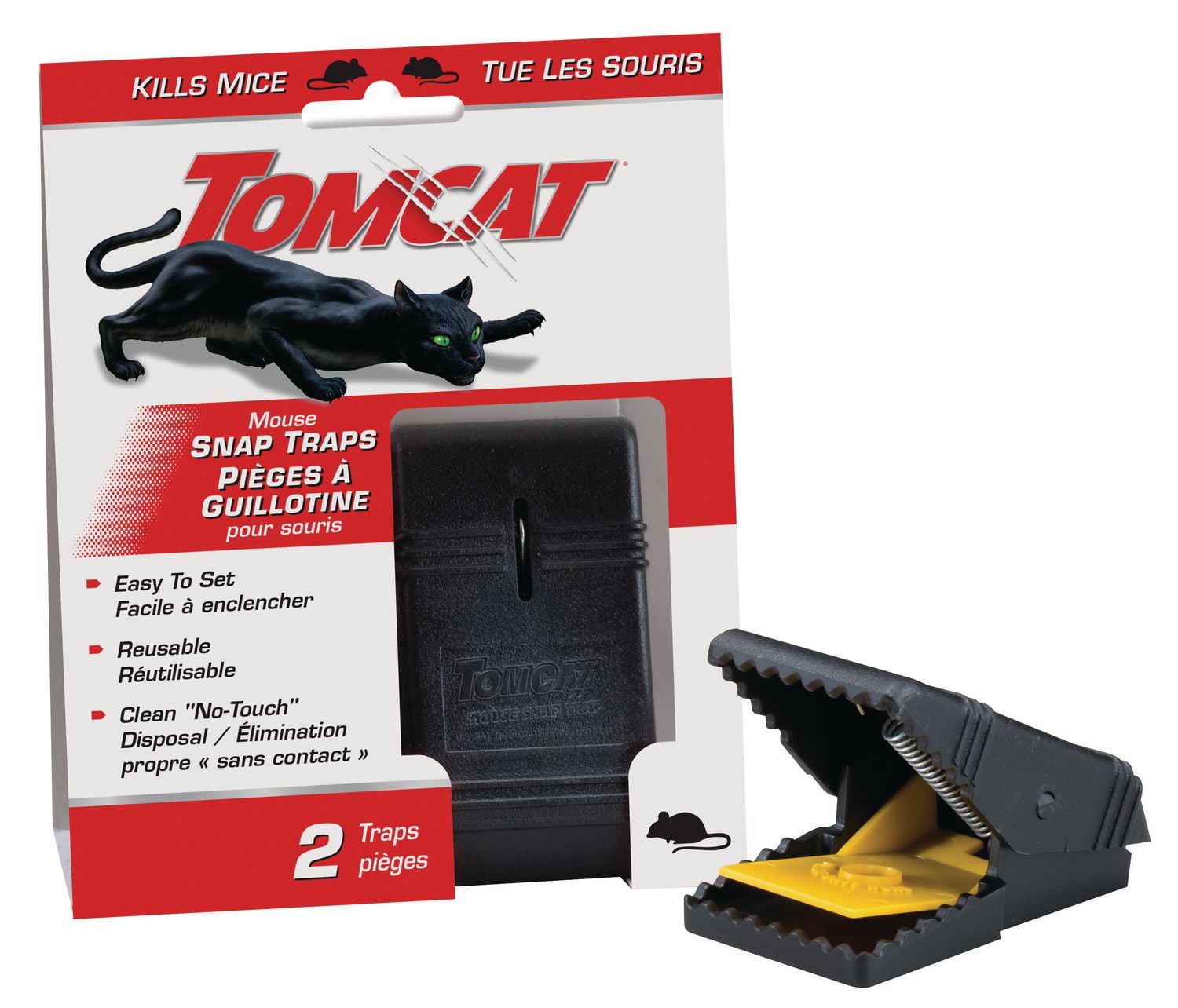 Tomcat Mouse Snap Traps 2pk | Walmart Canada