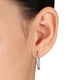 Boucles d'oreilles anneaux Miabella en diamants 0,25 ct poids total en or rose 10K – image 2 sur 3