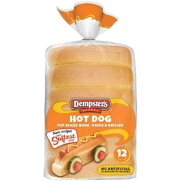 Pains à hot-dog à griller Dempster's®, emb. de 12
