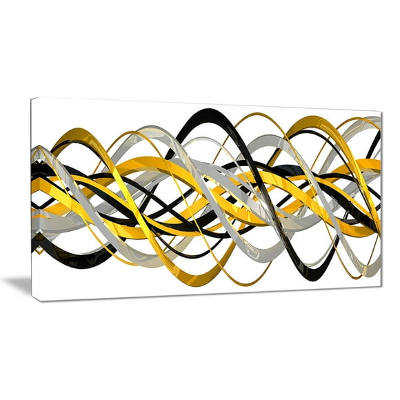 Design Art Helix Expression Abstract Canvas Wall Art