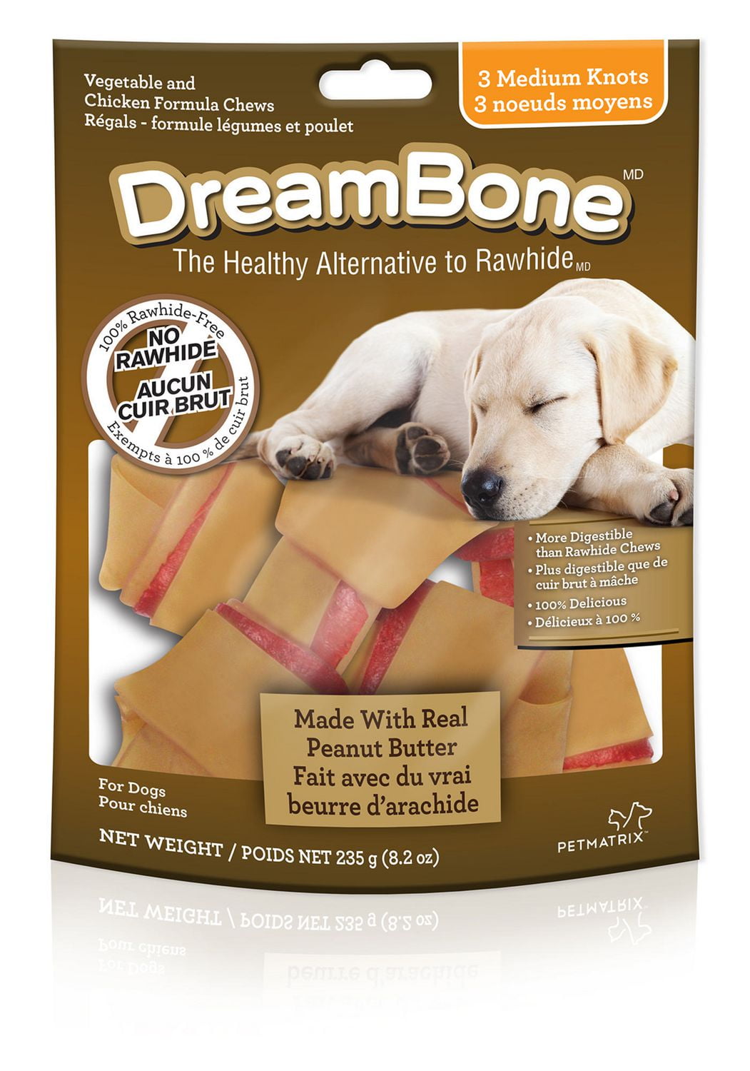 DreamBone Vegetable And Chicken Peanut Butter Dog Chews Walmart Canada
