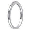 thumbnail image 2 of Miabella Diamond-Accent Sterling Silver Anniversary Ring, 2 of 5