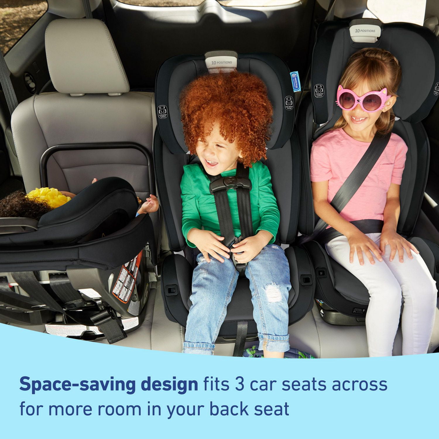 Graco SlimFit 3 LX 3 in 1 Car Seat Child weight 5 100 lbs