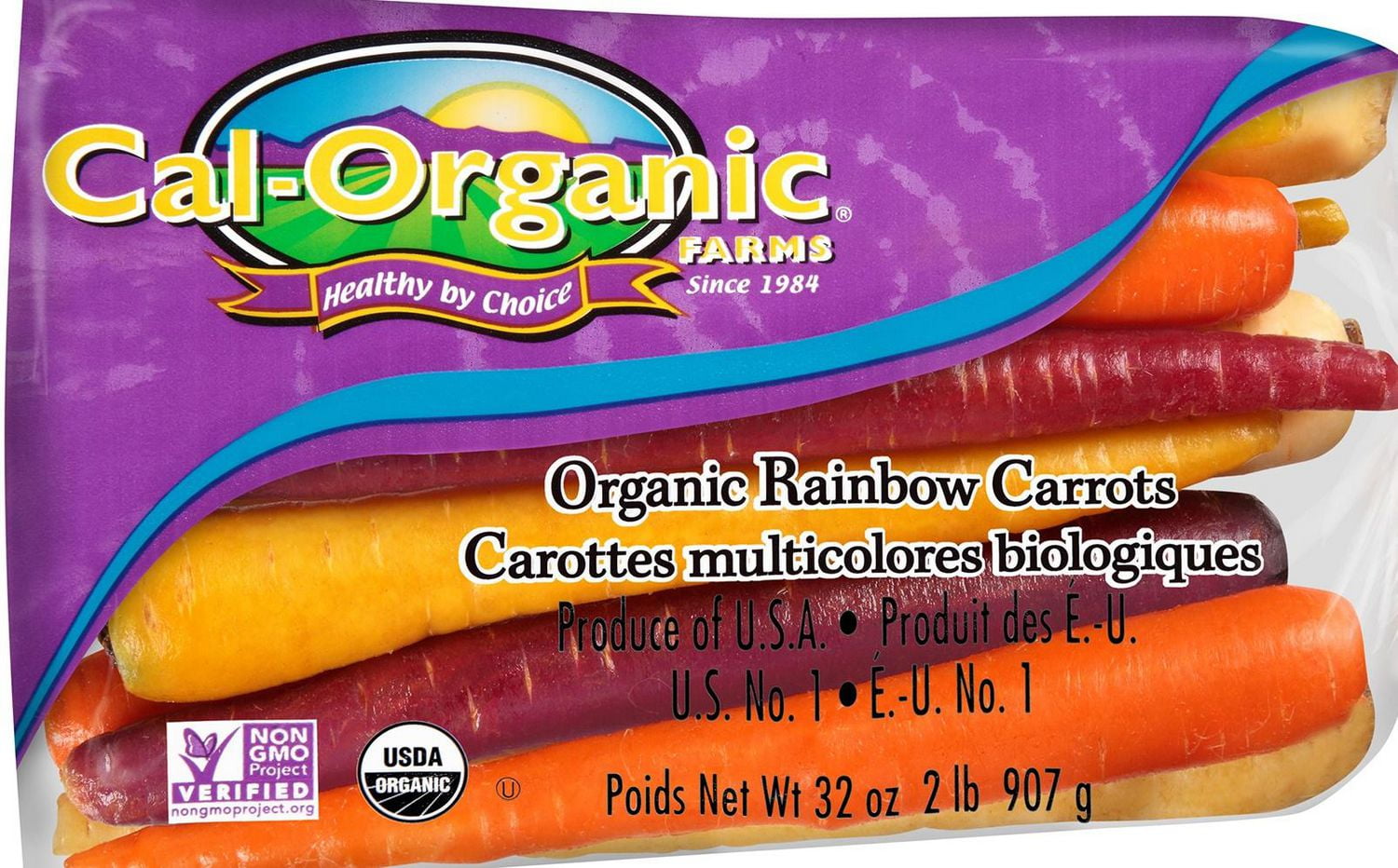 Organic Rainbow Carrots CalO Walmart Canada