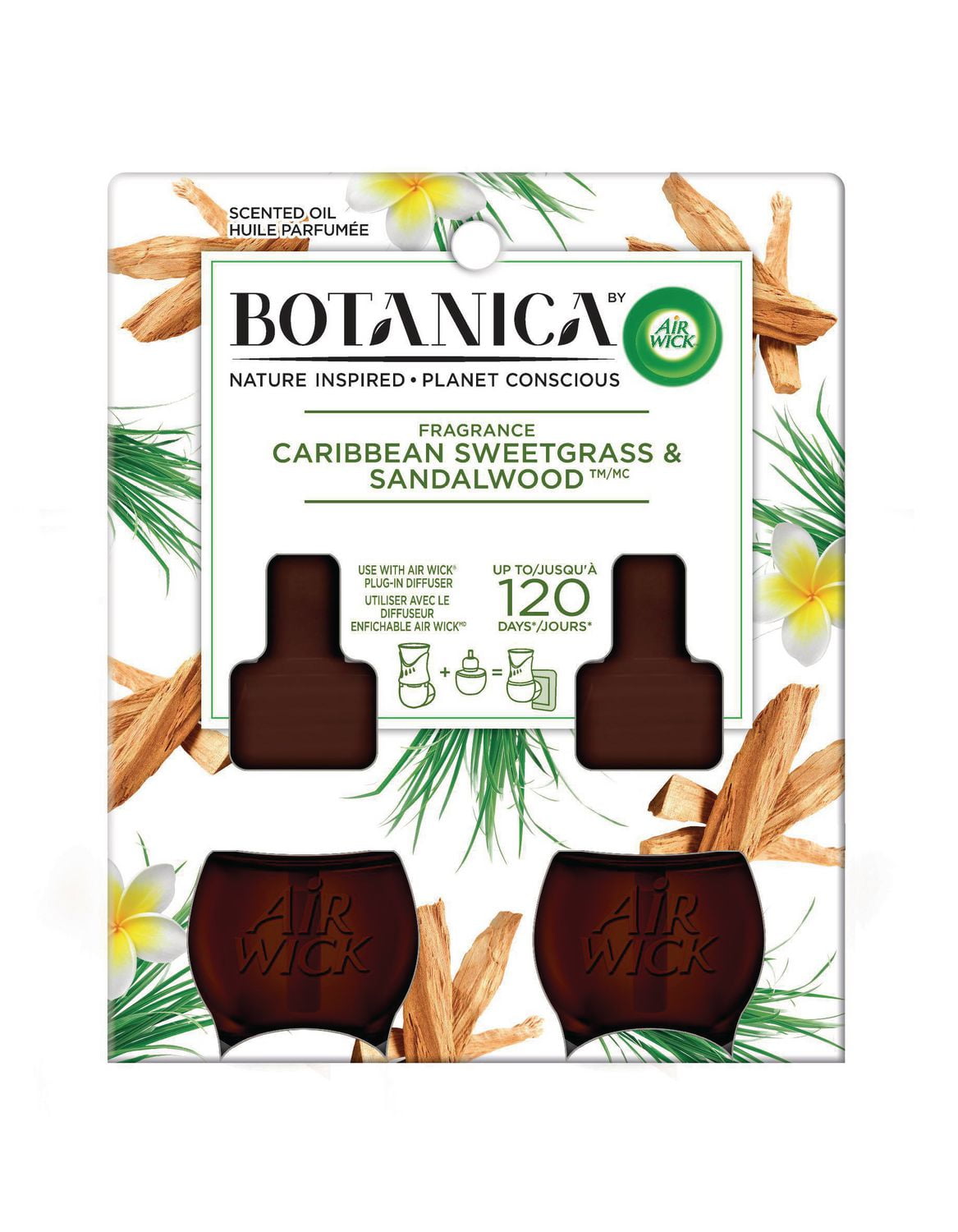 air wick botanica caribbean sweetgrass and sandalwood