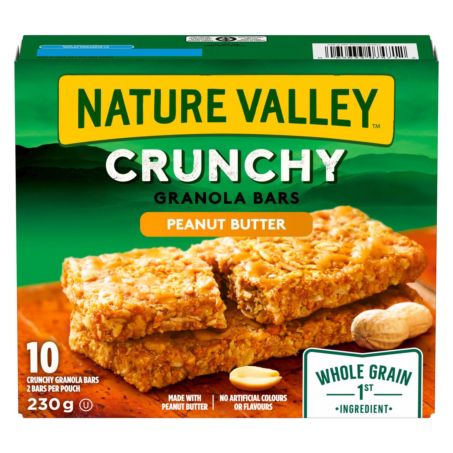 Barres Granola Croquantes Au Beurre D'arachide De Val Nature | Walmart  Canada