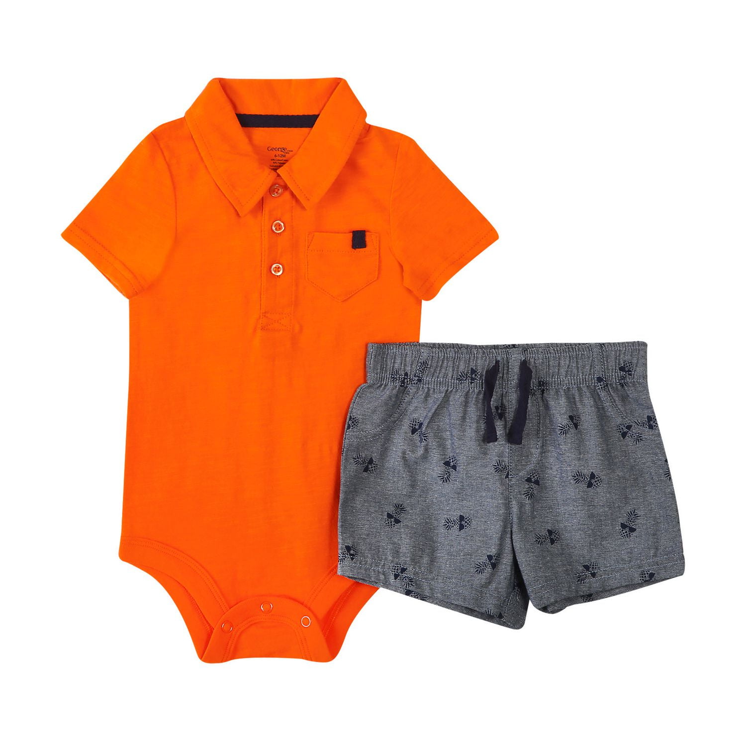 Baby Boys' 2Piece Polo Short Set Walmart Canada
