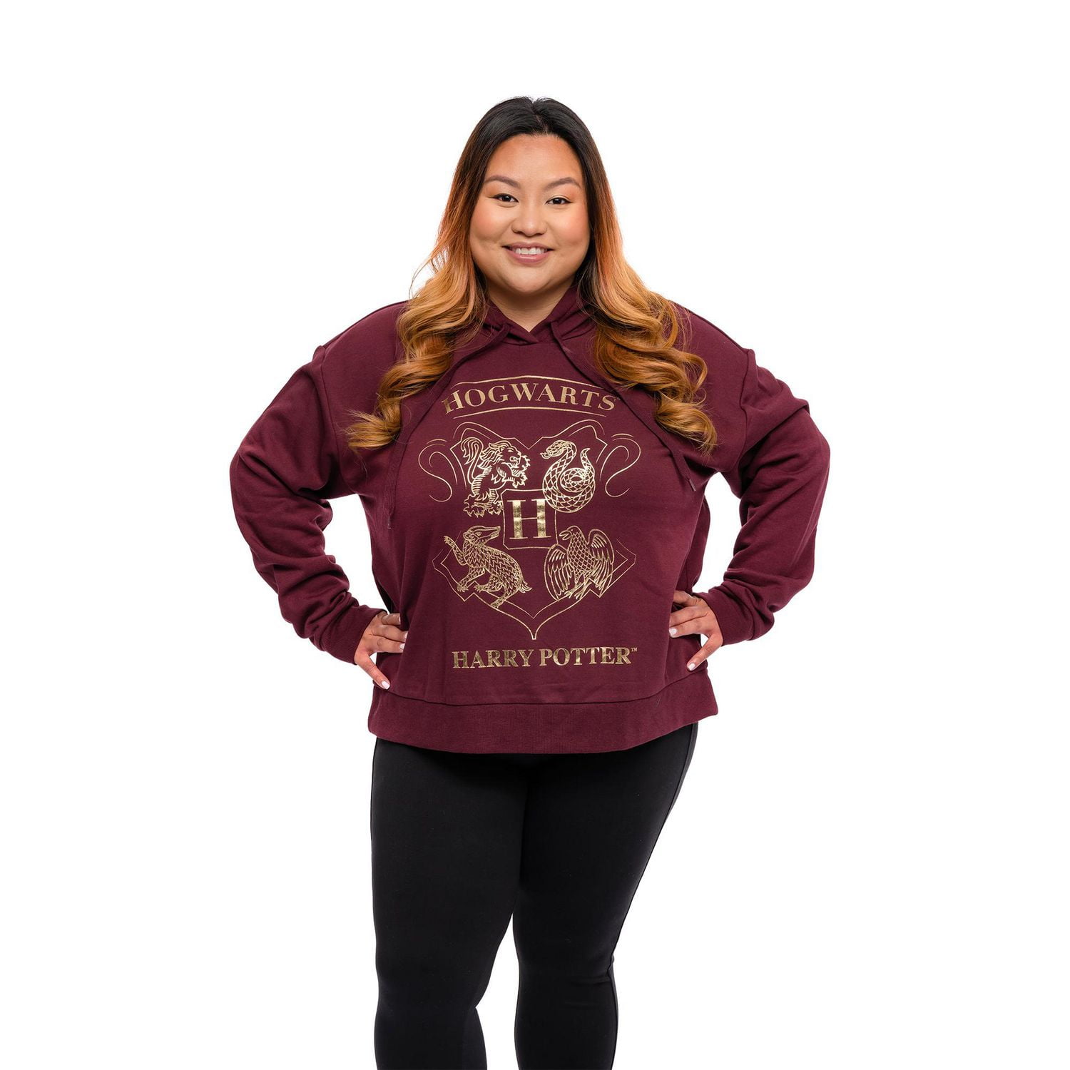 Ladies Plus Harry Potter Quelle Maison de Poudlard Sweat à capuche