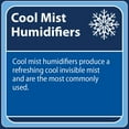 thumbnail image 2 of Bionaire Cool Mist Humidifier, 2 of 4