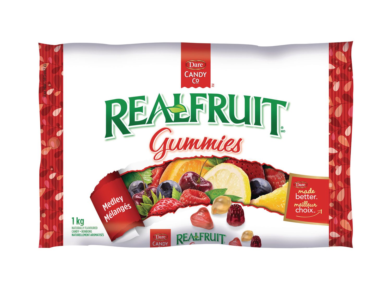 Dare REALFRUIT Gummies Medley Candy Walmart Canada