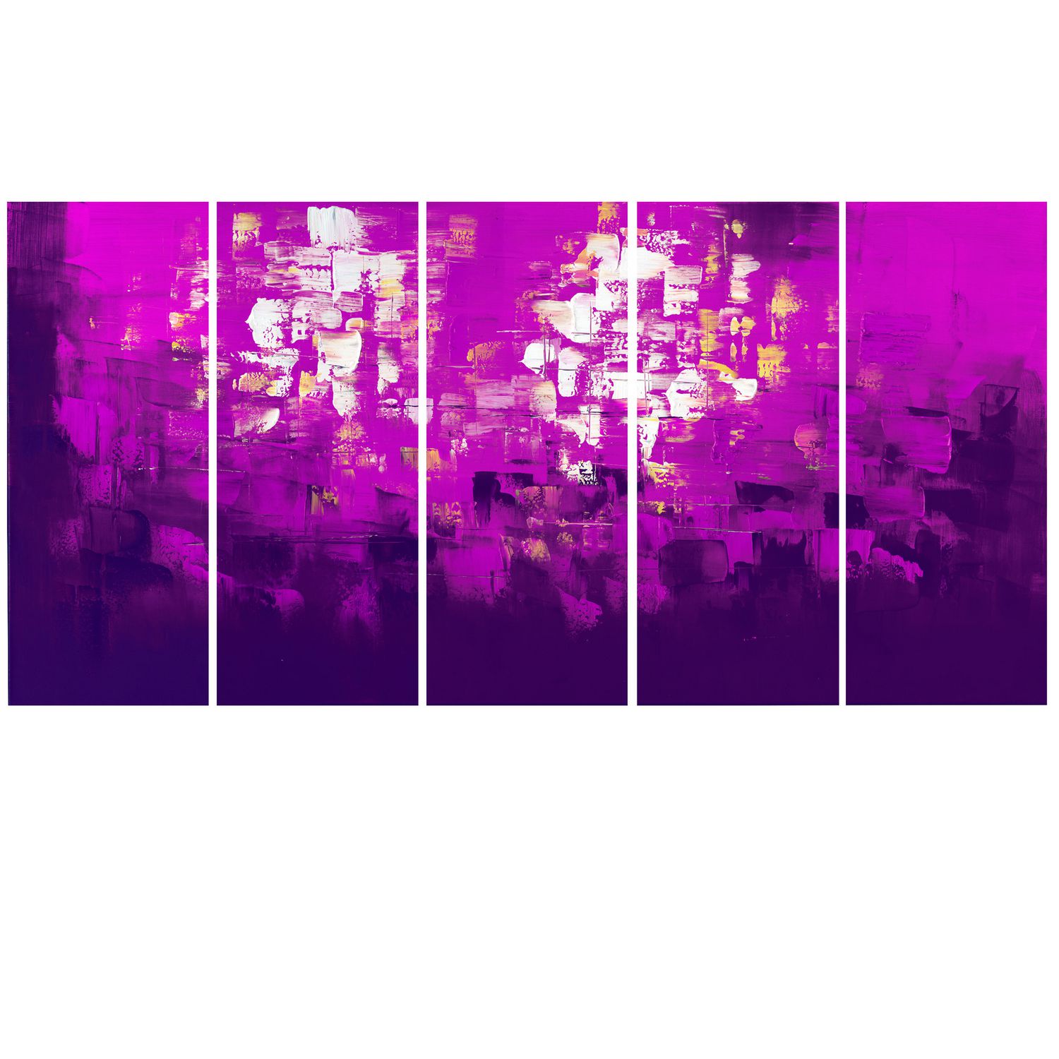 Design Art Purple Abstract Canvas Wall Art Walmart Canada