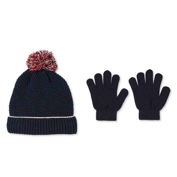 George Girls' Knit Hat and Gloves 2-Piece Set - Walmart.ca