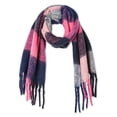 thumbnail image 1 of George Women's Fringe Plaid Scarf, 1 of 1