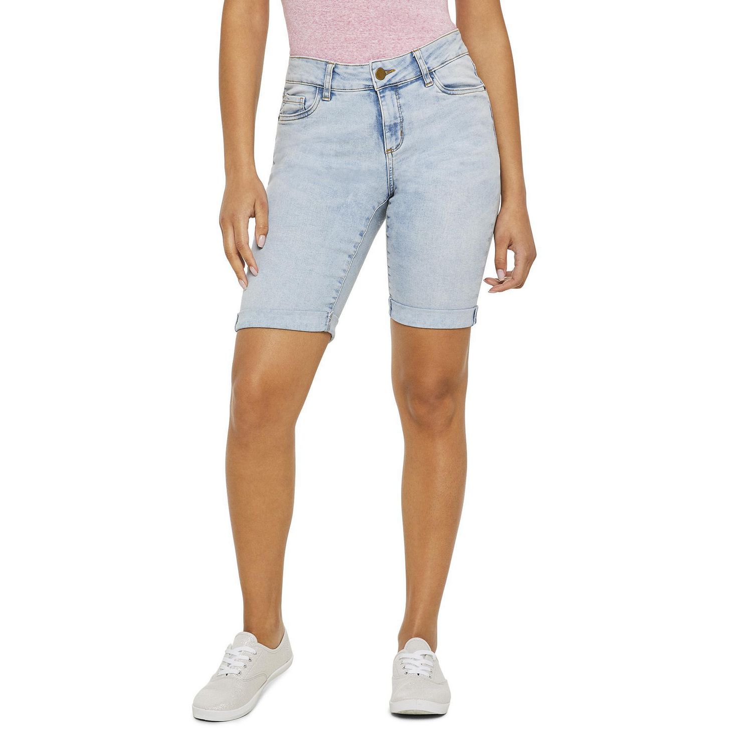 Women's Denim Bermuda Short Walmart Canada