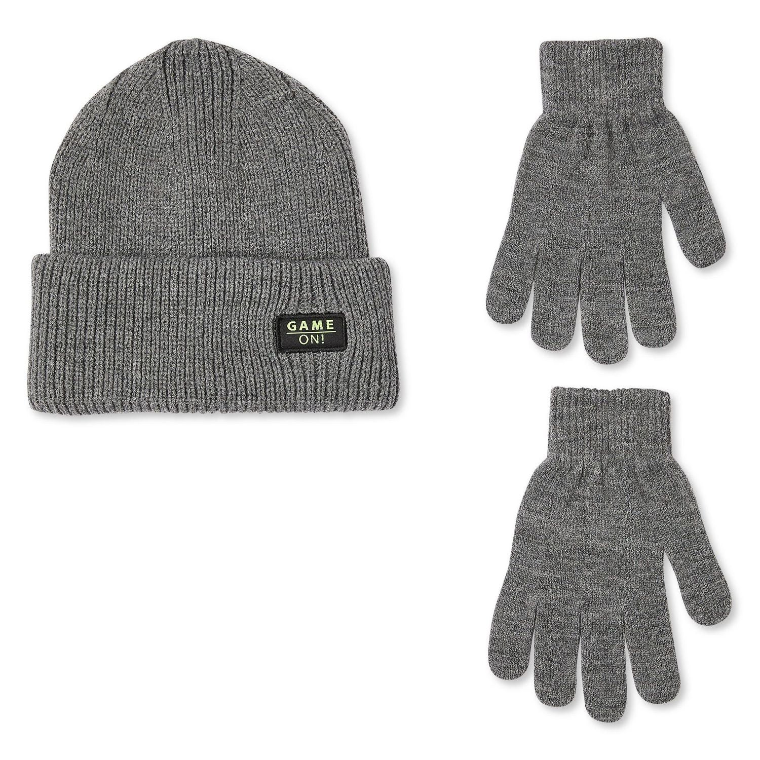 George Boys' Turn Cuff Toque and Gloves 2-Piece Set