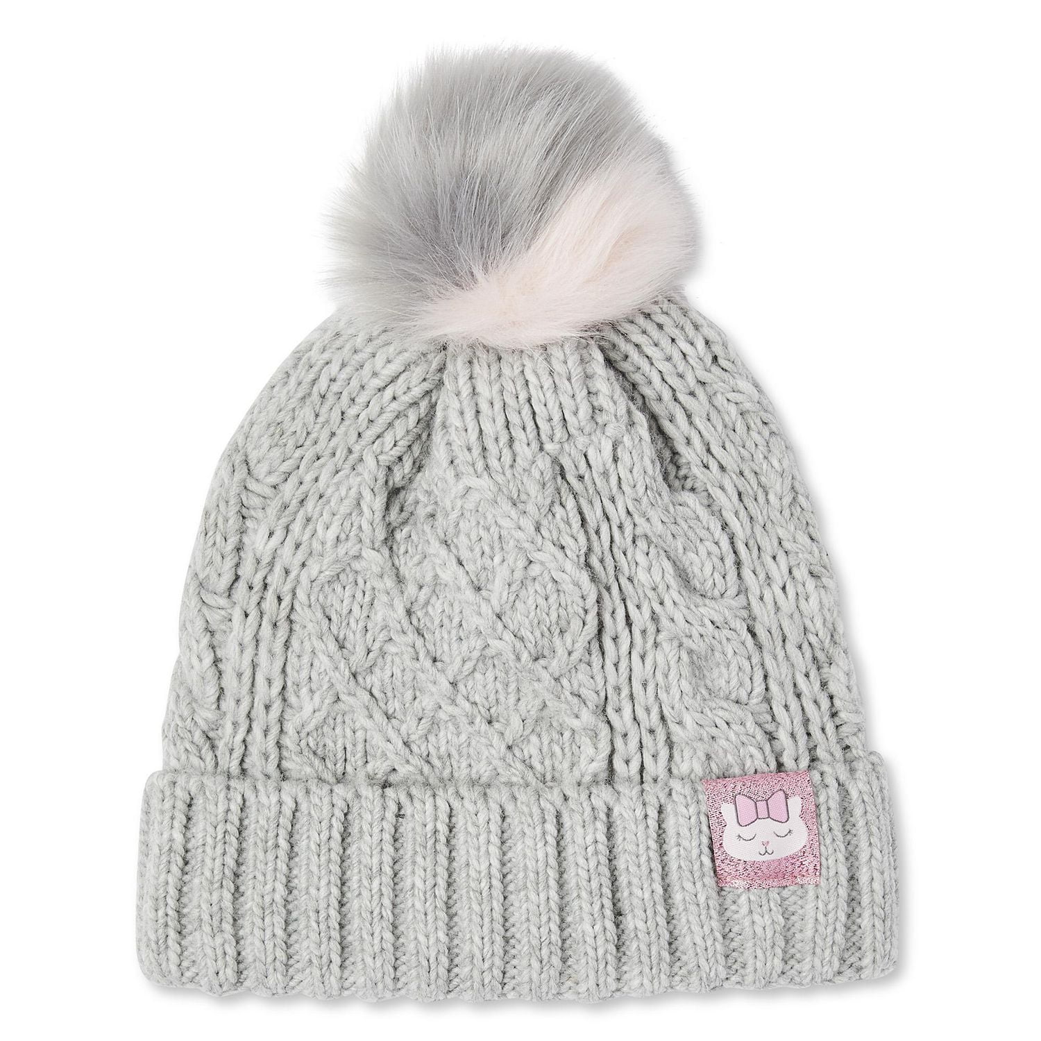 Adorably Alpine Cream Ribbed Pom Pom Beanie