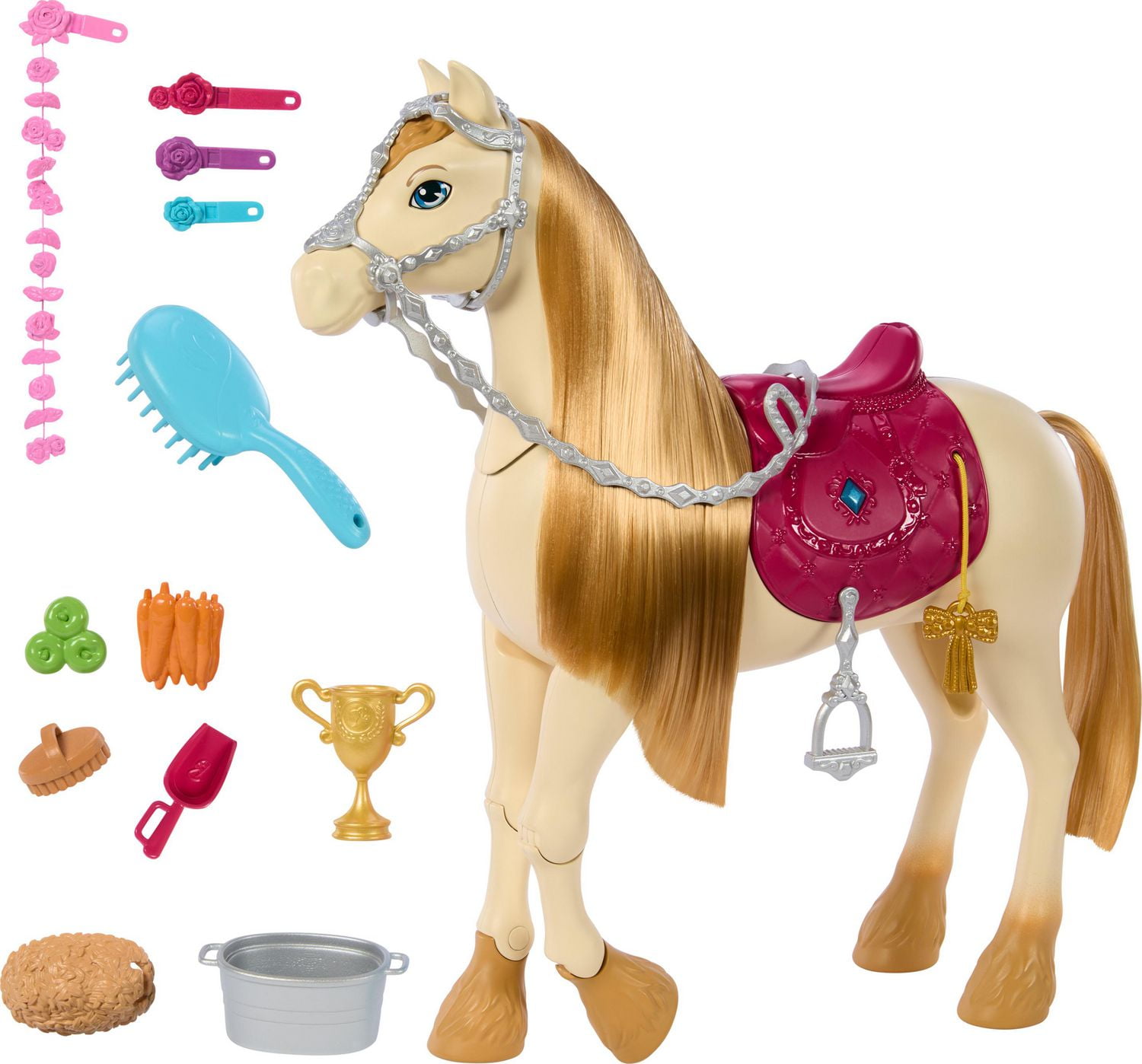 Barbie and horse toy on sale