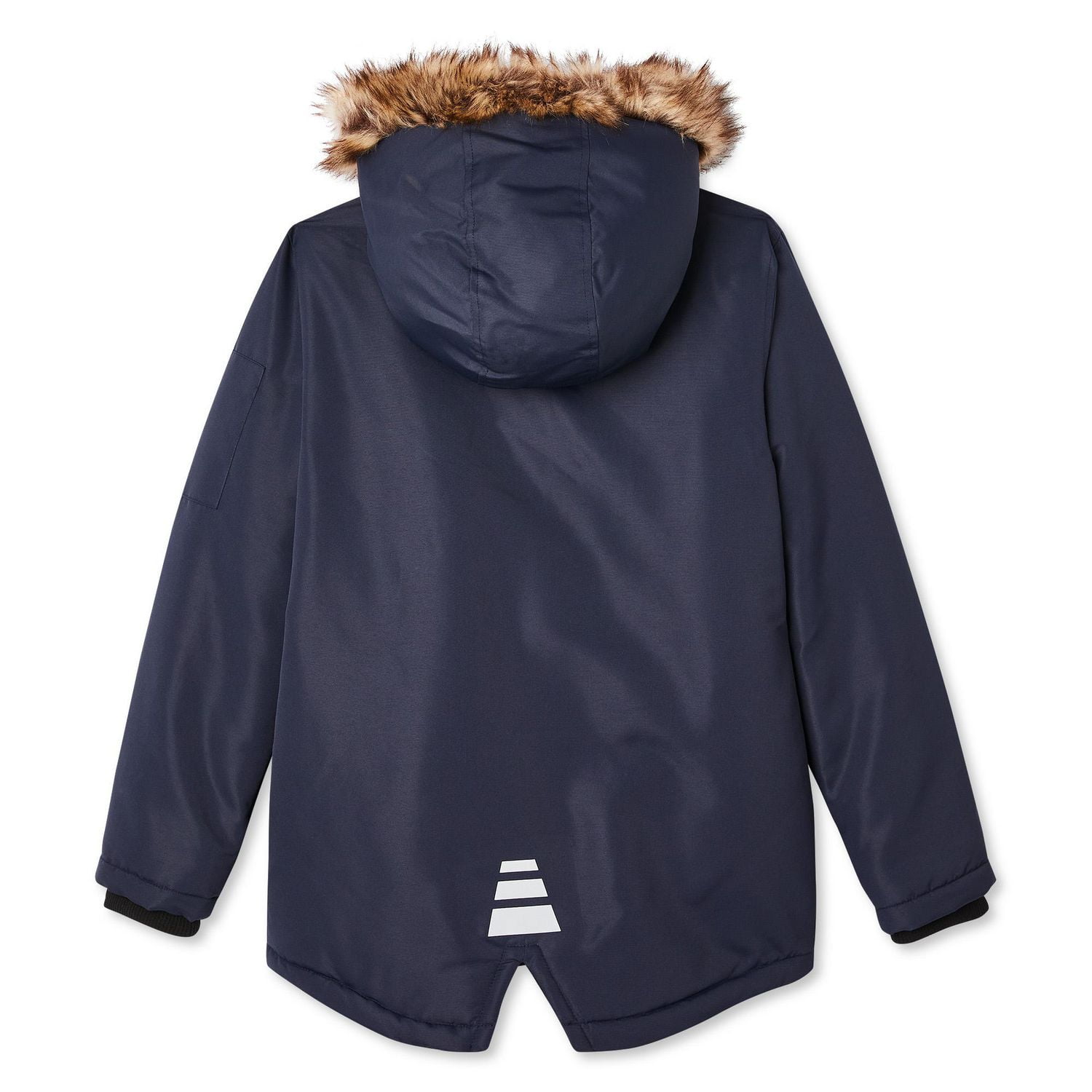 Boys fur hood clearance parka