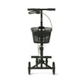 thumbnail image 2 of Medline Manual Seated Scooter Knee Walker, Black, 2 of 4
