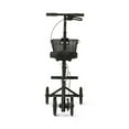 thumbnail image 3 of Medline Manual Seated Scooter Knee Walker, Black, 3 of 4